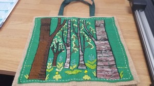 Another completed shopping bag make to order